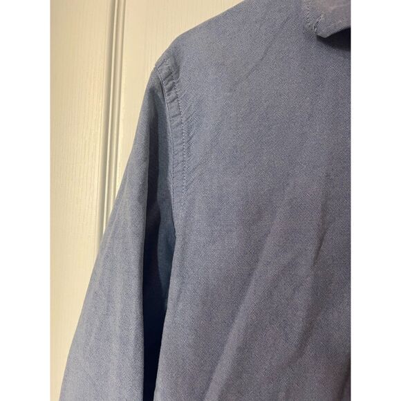 Goodthreads Men's Oxford Blue Button Down Size M - Picture 3 of 4